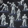 Miniature<Fairy King - Miniature Marvels: Airplane Models & Painted Dice