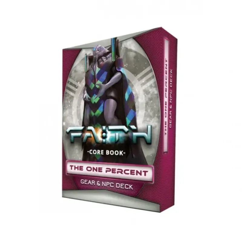 Role-playing Game<Faith: Core Book - The One Percent - NPC & Gear Deck BRG BGE01021 - Miniature Marvels: Airplane Models & Painted Dice