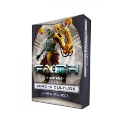 Role-playing Game<Faith: Tiantang - Zero-G Culture - Gear & NPC Deck BRG BGE11024 - Miniature Marvels: Airplane Models & Painted Dice
