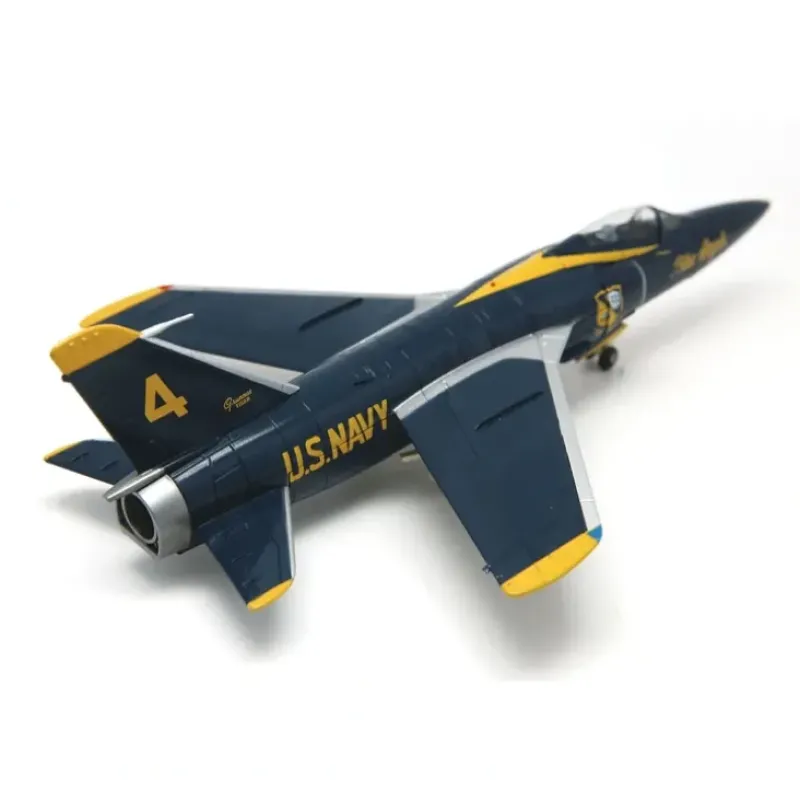 Airplane Model*Falcon FA728007 1:72 U.S Navy Grumman F11F-1 Tiger Blue Angels, #4 1964-1965 - Miniature Marvels: Airplane Models & Painted Dice
