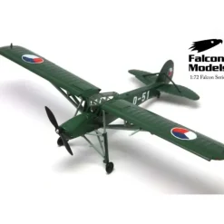 Airplane Model*Falcon Models FA724010 Fiesler Fi 156 Storch Czechoslovak Air Force - Miniature Marvels: Airplane Models & Painted Dice
