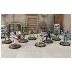 Shop All*Fallout Wasteland Warfare: Institute Core Box - Miniature Marvels: Airplane Models & Painted Dice