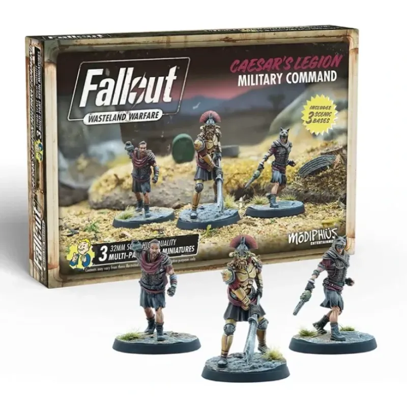 Shop All*Fallout Wasteland Warfare: Caesar's Legion Military Command - Miniature Marvels: Airplane Models & Painted Dice