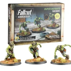 Shop All*Fallout: Wasteland Warfare - Super Mutants: Suiciders MUH 051240 - Miniature Marvels: Airplane Models & Painted Dice
