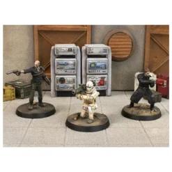 Shop All*Fallout Wasteland Warfare: Institute Covert Operations - Miniature Marvels: Airplane Models & Painted Dice