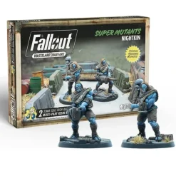 Shop All*Fallout Wasteland Warfare: Super Mutants Nightkin - Miniature Marvels: Airplane Models & Painted Dice