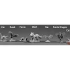 Miniature<Familiar Pack I: Dark Heaven Legends RPR 02018 - Miniature Marvels: Airplane Models & Painted Dice