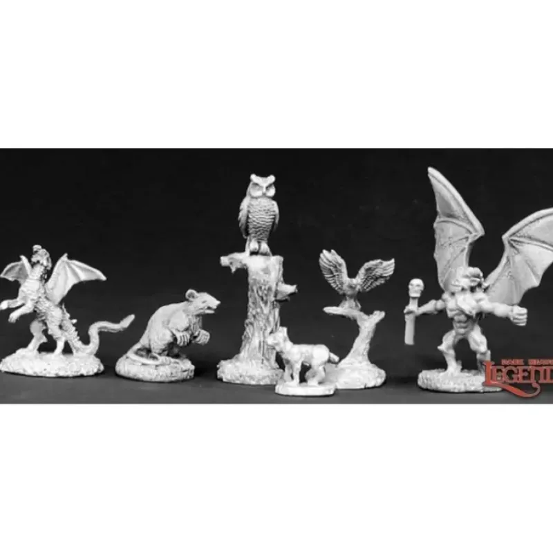 Miniature<Familiar Pack II: Dark Heaven Legends RPR 02399 - Miniature Marvels: Airplane Models & Painted Dice