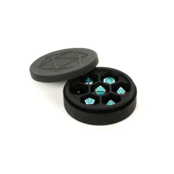 Shop All*FanRoll LIC923 Black Silicone Dice Case - Miniature Marvels: Airplane Models & Painted Dice
