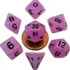 Shop All*FanRoll LIC4307 Mini Glow in the Dark Purple w/ Black Numbers - Miniature Marvels: Airplane Models & Painted Dice