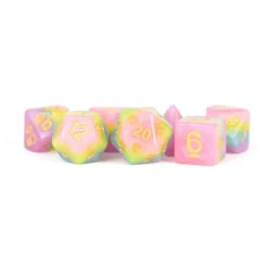 Shop All*FanRoll LIC613 Pastel Fairy w/ Yellow Numbers - Miniature Marvels: Airplane Models & Painted Dice