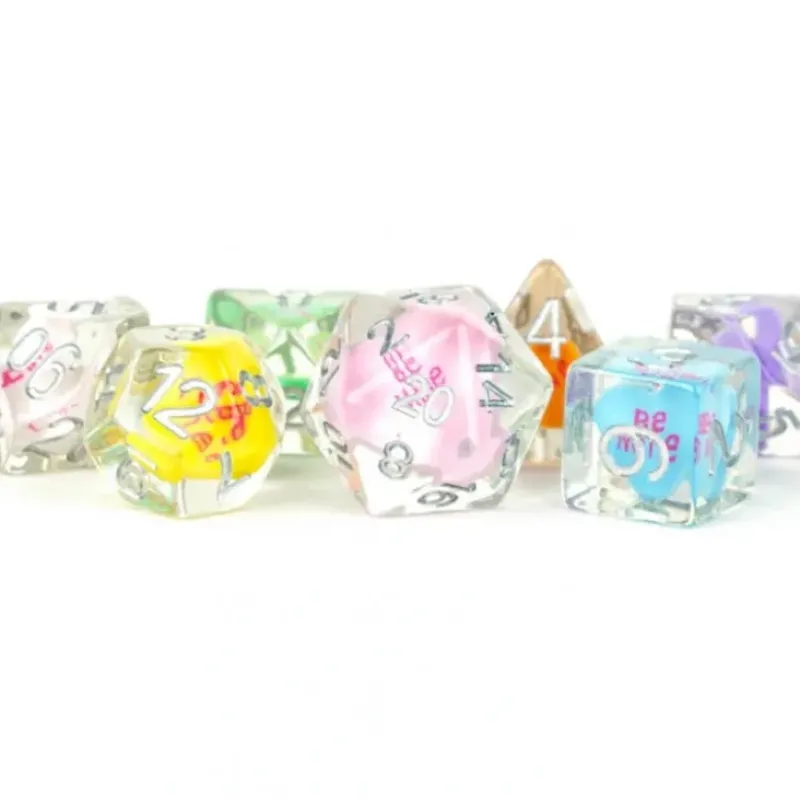 Shop All*FanRoll LIC749 7-Set Love Dice - Miniature Marvels: Airplane Models & Painted Dice