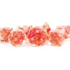 Shop All*FanRoll LIC695 7-Set Pearl Red w/Copper Numbers - Miniature Marvels: Airplane Models & Painted Dice
