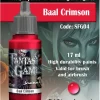 Paint<Fantasy & Games: Baal Crimson S75 SFG-04 - Miniature Marvels: Airplane Models & Painted Dice