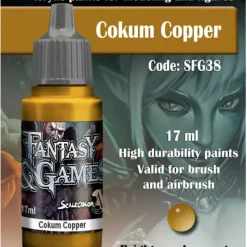 Paint<Fantasy & Games: Cokum Copper S75 SFG-38 - Miniature Marvels: Airplane Models & Painted Dice