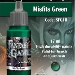 Paint<Fantasy & Games: Misfits Green S75 SFG-10 - Miniature Marvels: Airplane Models & Painted Dice