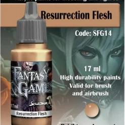 Paint<Fantasy & Games: Resurrection Flesh S75 SFG-14 - Miniature Marvels: Airplane Models & Painted Dice