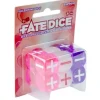 Dice<Fate Core RPG: Fate Dice - Valentine (12) EHP 9010 - Miniature Marvels: Airplane Models & Painted Dice