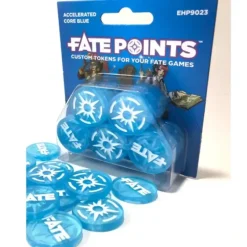 Shop All*Fate Points: Accelerated Core Blue - Miniature Marvels: Airplane Models & Painted Dice
