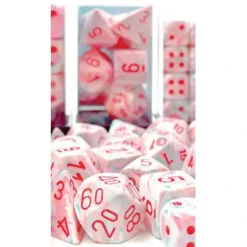 Dice<Festive: 16mm d6 Pop Art/red Dice Block (12 dice) - Miniature Marvels: Airplane Models & Painted Dice