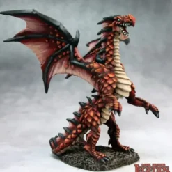 Miniature<Fire Dragon Hatchling: Dark Heaven Legends RPR 03664 - Miniature Marvels: Airplane Models & Painted Dice