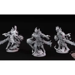 Miniature<Fire Giant Male - Miniature Marvels: Airplane Models & Painted Dice