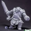 Miniature<Fire Giant Warrior (Huge): Bones RPR 77616 - Miniature Marvels: Airplane Models & Painted Dice
