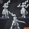Miniature<Fire Giants - Miniature Marvels: Airplane Models & Painted Dice