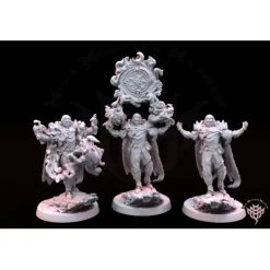 Miniature<Fire Oracle Male - Miniature Marvels: Airplane Models & Painted Dice