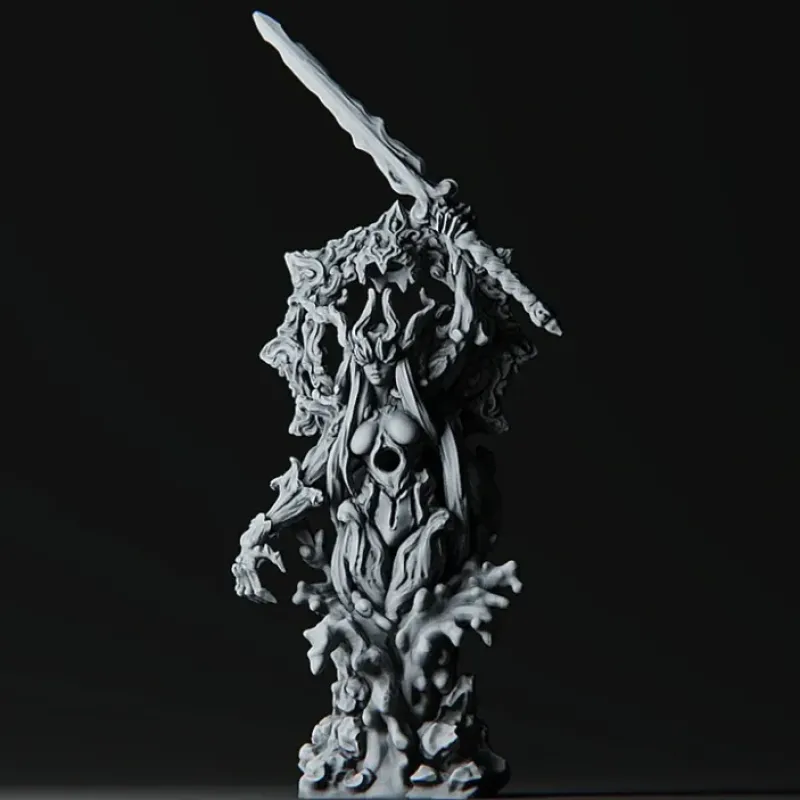 Miniature<Fire Titan - Miniature Marvels: Airplane Models & Painted Dice