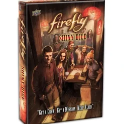 Board Game<Firefly - Shiny Dice Game UDC 82804 - Miniature Marvels: Airplane Models & Painted Dice