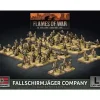 Shop All*Flames of War - German: Fallschirmjager Company - Miniature Marvels: Airplane Models & Painted Dice