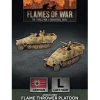Shop All*Flames of War - Germany: Flamethrower Platoon - Miniature Marvels: Airplane Models & Painted Dice