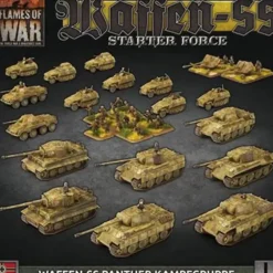 Shop All*Flames of War - Germany: Waffen-SS Panther Kampfgruppe - Miniature Marvels: Airplane Models & Painted Dice