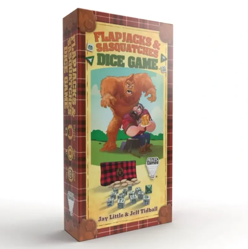 Shop All*Flapjacks & Sasquatches: The Dice Game - Miniature Marvels: Airplane Models & Painted Dice