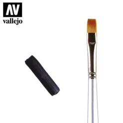 Accessories<Flat Rectangular Brush No. 8 Toray - Miniature Marvels: Airplane Models & Painted Dice