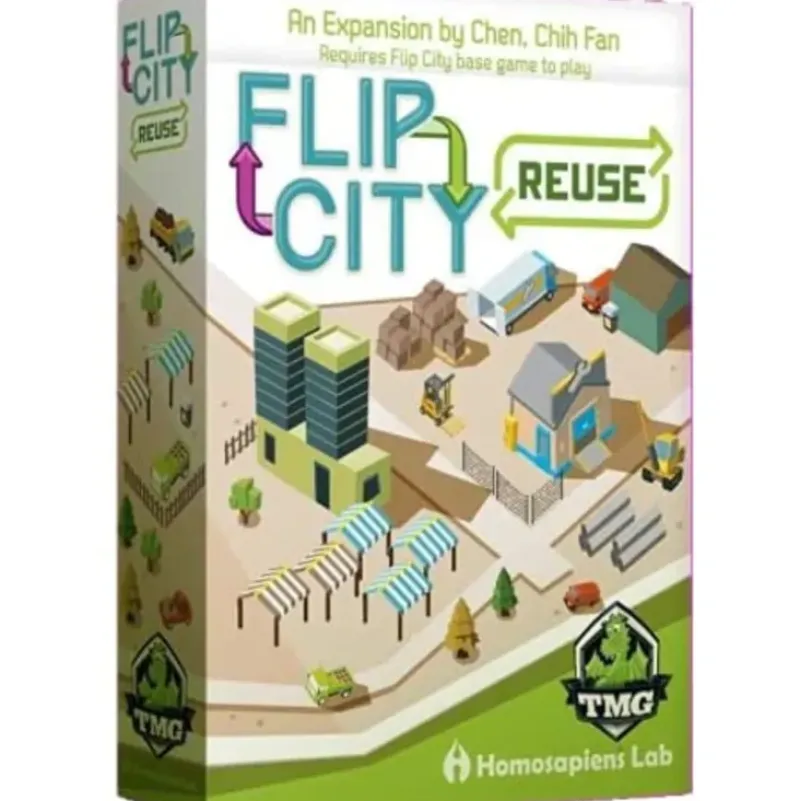 Shop All*Flip City: Reuse Expansion TTT 5010 - Miniature Marvels: Airplane Models & Painted Dice