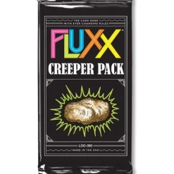 Board Game<Fluxx 5.0: Creeper Pack Expansion LOO 090 - Miniature Marvels: Airplane Models & Painted Dice