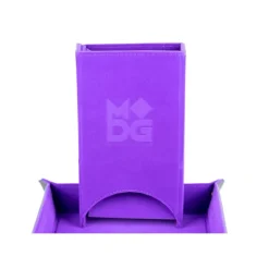 Dice<Fold Up Dice Tower: Purple MET 547 - Miniature Marvels: Airplane Models & Painted Dice