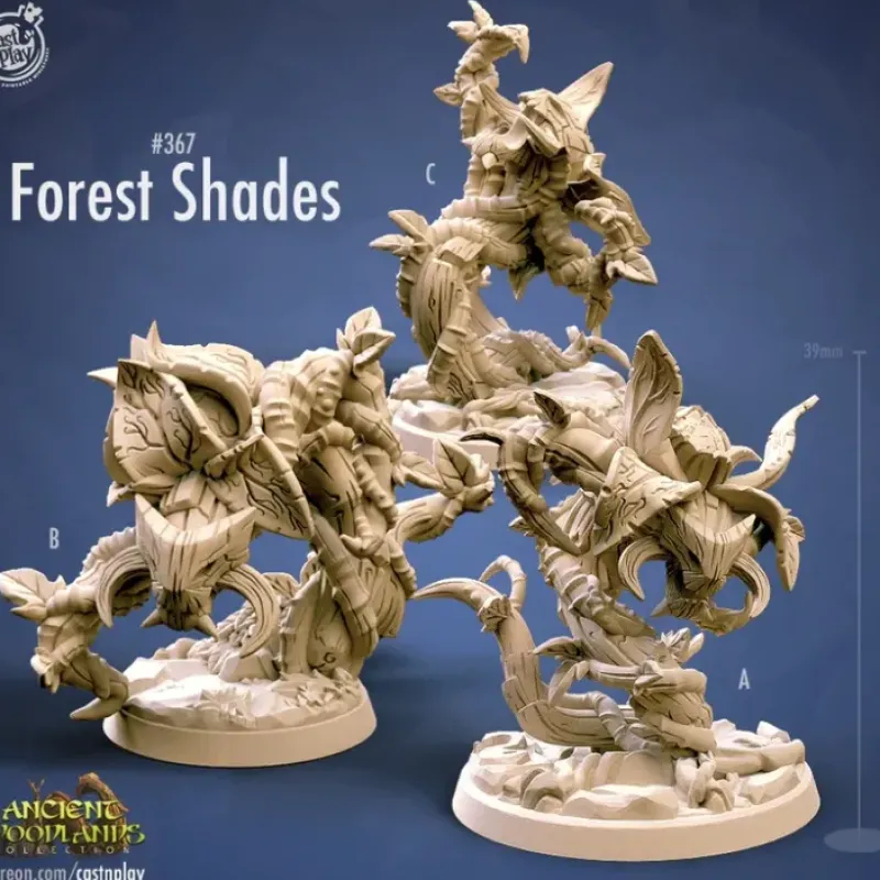 Miniature<Forest Shade Bundle - Miniature Marvels: Airplane Models & Painted Dice