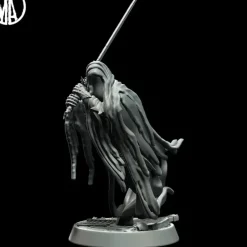 Miniature<Forsaken Soul Attacking - Miniature Marvels: Airplane Models & Painted Dice