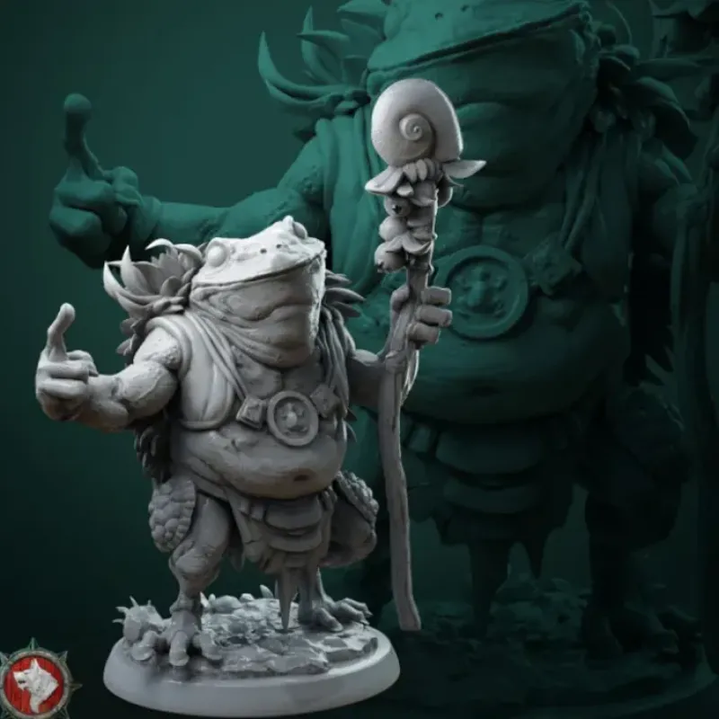Miniature<Froggl Grass Speaker - Miniature Marvels: Airplane Models & Painted Dice