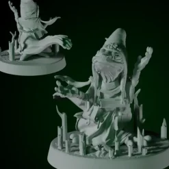 Miniature<Frogmancer - Miniature Marvels: Airplane Models & Painted Dice