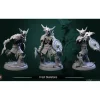 Miniature<Frost Skeletons - Miniature Marvels: Airplane Models & Painted Dice