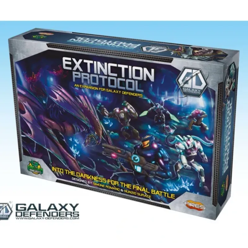 Board Game<Galaxy Defenders: Extinction Protocol AGS GRPR005 - Miniature Marvels: Airplane Models & Painted Dice