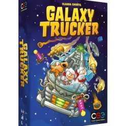 Board Game<Galaxy Trucker (2nd Edition) CGE 00061 - Miniature Marvels: Airplane Models & Painted Dice