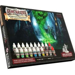 Paint<Gamemaster: Wilderness Adventures Paint Set TAP GM1007 - Miniature Marvels: Airplane Models & Painted Dice