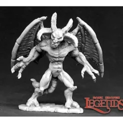 Miniature<Gargoyle Warrior: Dark Heaven Legends RPR 02379 - Miniature Marvels: Airplane Models & Painted Dice