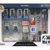 Miniature<Gas Station: WizKids 4D Settings WZK 73924 - Miniature Marvels: Airplane Models & Painted Dice
