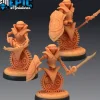 Miniature<Gear Town Knights - Miniature Marvels: Airplane Models & Painted Dice